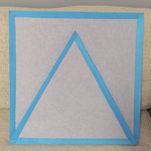 Una casa magnetica A forma quadrata per i bambini per assemblare Set facilmente A scatto insieme con pannello quadrato e triangolo Booster Pack - Product Image 3