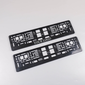 Cadre de support de plaque d'<span class=keywords><strong>immatriculation</strong></span> de voiture universel européen allemand russe britannique GE - Product Image 2
