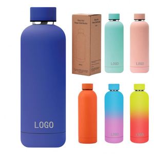 High Quality 304 Stainless Steel American Style Portable Insulated Cup 500ml Direct Straw Small Outdoor Student Cup Rope - Product Image 1