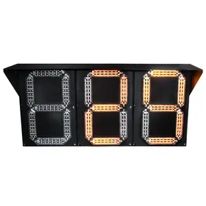 FAMA 1200x600mm Red Green Yellow 3 Digits Countdown Timer Led Traffic Signal Lights