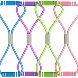 Bandes de résistance Ellis Figure Eight en TPE, diamètre du tube 7x9, pour l'expansion de la poitrine et du dos, équipement de fitness et d'exercice. - Product Image 3