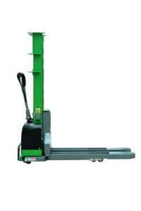 Chariot élévateur à <span class=keywords><strong>fourche</strong></span> à chargement automatique avec télécommande CE ISO MSDS 1516, batterie au plomb-acide, direction à télécommande, extension de jambe, chariot à palettes, chariot à <span class=keywords><strong>fourche</strong></span> diesel - Product Image 4