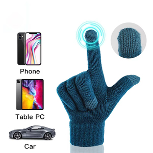 Guantes de Invierno para Ciclismo y Esquí, para Hombre y Mujer, de Doble Capa, Tejidos, Cálidos, de Lana, con Pantalla Táctil - Product Image 6