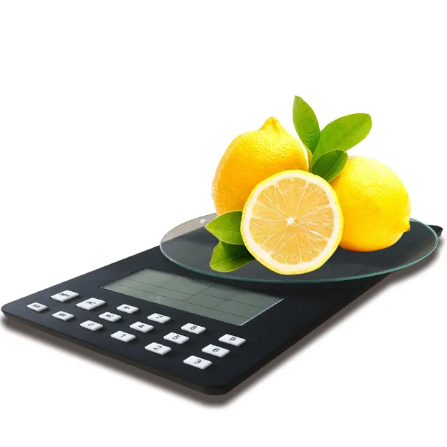 2023 bilancia per alimenti da cucina sottile intelligente ad alta precisione da 5kg con funzione di contatore di Calorie per alimenti elettronici
