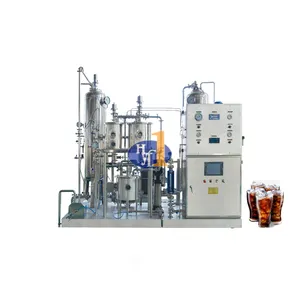 Vakum Otomatis Industri Minuman CO2 Karbonasi dan Mixer Gas Air Soda Jus Lembut