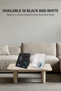 Thermostat intelligent Tuya TRV, compatible Wi-Fi, vanne de <span class=keywords><strong>radiateur</strong></span> <span class=keywords><strong>programmable</strong></span>, thermorégulateur de chauffage, télécommande Alexa Google, hôtel - Product Image 4