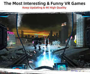 Máquina de Experiencia de RV para un Jugador con 100 Películas Plataforma para Caminar de RV para Parques de Atracciones - Product Image 3