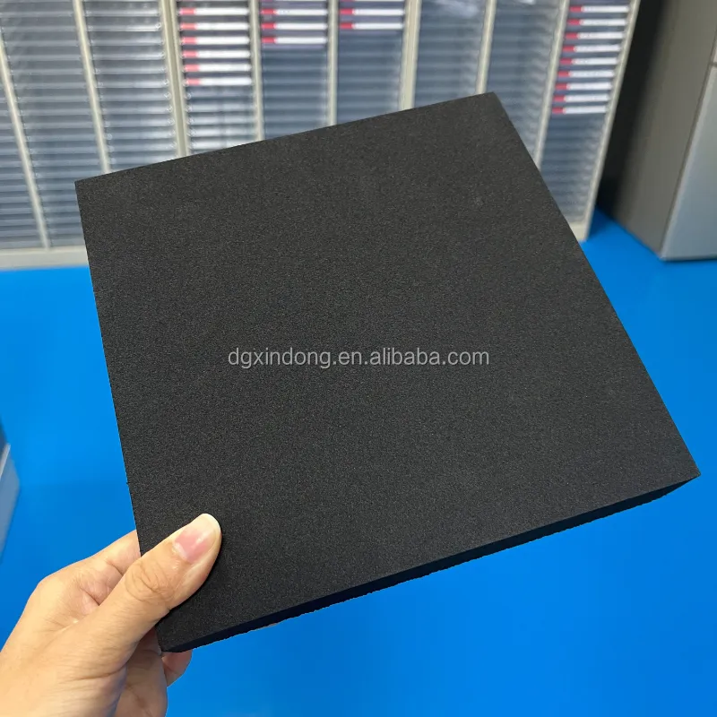 Die cut Thickness 1mm~30mm Closed Cell Rubber Insulcaton Foam Sheet Good Elasticity EPDM Rubber Foam Pad