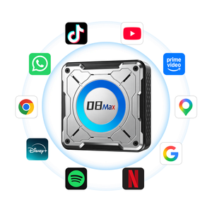 YolanAuto Caja 5G AI para BMW con Chip Qualcomm 6350, Adaptador Inalámbrico CarPlay Android Auto, Caja Multimedia con <span class=keywords><strong>Netflix</strong></span> y YouTube, 8+128G - Product Image 1