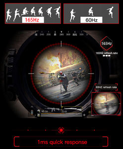 Moniteurs de bureau 1k 2k 4k Moniteurs LCD 24 pouces 27 pouces Écran <span class=keywords><strong>gamer</strong></span> 144hz Moniteur 165hz <span class=keywords><strong>PC</strong></span> Gaming - Product Image 5