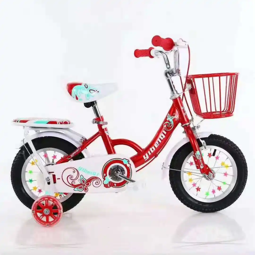 Cheap paint 12inch 14 inch 16inch 20inch baby children's bike in pink red purple colors for girls