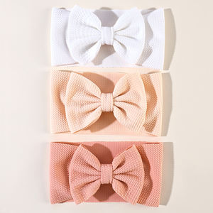 CN 3 uds <span class=keywords><strong>Liverpool</strong></span> Bullet tela <span class=keywords><strong>el</strong></span>ástica diadema estampado flor hecha a mano diadema para bebé pequeño - Product Image 1