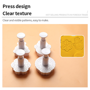 DIY Đảng Trang Trí Nhà Nướng Bánh Công Cụ Giáng Sinh Mini Thực Tế Cookie Khuôn Set - Product Image 5