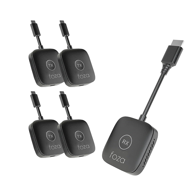 Wireless Devices Set One Pre-Paired Receiver And Two Usb-C Transmitters Laptop Share To Smart Screen Tool · image 6
