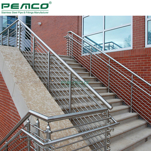 Offre Spéciale Extérieur Orné Romain <span class=keywords><strong>Pas</strong></span> <span class=keywords><strong>Cher</strong></span> 316 En acier inoxydable Tuyau Stiar <span class=keywords><strong>Balustrade</strong></span> de main À Vendre - Product Image 1