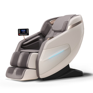 Jare Massage Chair Space Capsule Style Full Body 61 Airbags SL Guide Rail Twin Core White Automatic <b>Massager</b> - Product Image 4