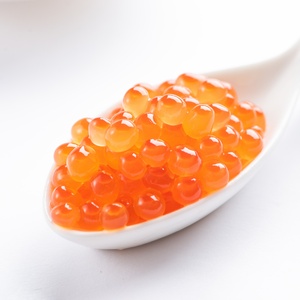Œufs de <span class=keywords><strong>saumon</strong></span> assaisonnés authentiques Oeufs de <span class=keywords><strong>saumon</strong></span> Ikura Caviar rouge pour garniture de sushi - Product Image 2
