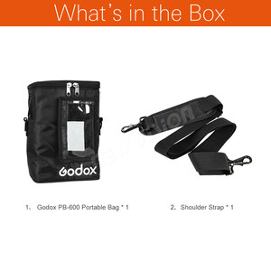 <span class=keywords><strong>GODOX</strong></span> เคสกระเป๋าใส่แฟลชแบบพกพา PB-600สำหรับ <span class=keywords><strong>GODOX</strong></span> <span class=keywords><strong>WITSTRO</strong></span> <span class=keywords><strong>AD600</strong></span> AD600B AD600M AD600BM ใช้ในการถ่ายภาพ - Product Image 6
