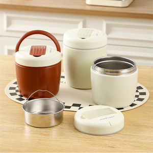 <span class=keywords><strong>Thermos</strong></span> à double paroi en acier inoxydable 304 sans BPA avec couvercle anti-fuite, capacité de 1200 ml pour l'emballage des aliments - Product Image 6