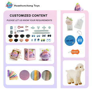 Özel dolması avustralya kuzu oyuncak gerçekçi peluş bebek koyun - Product Image 3