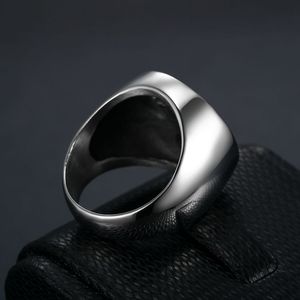 Fábrica al por mayor personalizado nuevo diseño hueco de acero inoxidable joyería <span class=keywords><strong>celta</strong></span> hombres anillo - Product Image 4