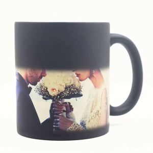 Taza de Café que Cambia de Color al por Mayor, Taza de Cerámica Personalizada de 11 oz, Sensible al Calor, para Sublimación - Product Image 2