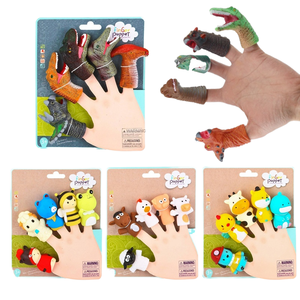 Juego <span class=keywords><strong>de</strong></span> Dedos <span class=keywords><strong>de</strong></span> Plástico Unisex, Marioneta <span class=keywords><strong>de</strong></span> Dinosaurio <span class=keywords><strong>de</strong></span> Dibujos Animados, Juguete <span class=keywords><strong>de</strong></span> Navidad y Halloween para Niños <span class=keywords><strong>de</strong></span> 2 a 4 Años - Product Image 2