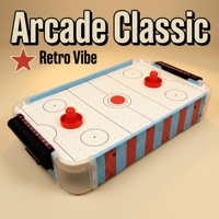 SCVIBE Jeu de hockey sur table miniature en MDF personnalisable pour le divertissement familial et les activités de bureau