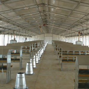 هيكل فولاذي لمزرعة دواجن/مستودع ورشة عمل معدنية بسعر مصنع رخيص مع تصميم - Product Image 2