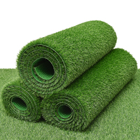 Tapis de Gazon Artificiel Vert Sport pour Jardin, Pelouse Artificielle Douce, Gazon Synthétique pour Terrains de Football