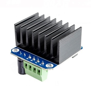 โมดูลควบคุมมอเตอร์กำลังสูงแบบ H-bridge รุ่น Double BTS7960 43A สำหรับรถสมาร์ท DIY พร้อมระบบวินิจฉัยกระแสไฟ - Product Image 4