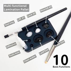 แท่นวางขนตาซิลิโคนอเนกประสงค์ใช้ซ้ำได้สำหรับยกคิ้ว - Product Image 2