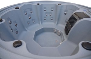Bain à remous rond pour 7 personnes, <span class=keywords><strong>Sunspa</strong></span>, bain à remous extérieur en rotomoulage, baignoire hors sol pour la famille, JW-2218 - Product Image 5
