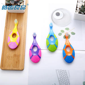 Paquete de 2 Cepillos de Dientes de Cerdas Suaves para Bebés, Personalizables, al por Mayor, para Niños de 0 a 3 Años, Estilo Inglés, Tortuga, Transfronterizo - Product Image 1