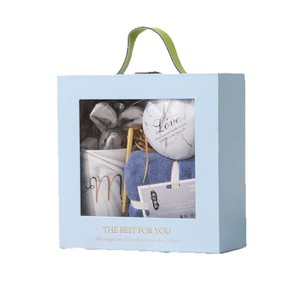 Coffret Cadeau de Mariage Personnalisé avec Logo – Tasse en Céramique Marbrée, Serviette Haute Densité, Impression Sérigraphique Couleur Personnalisée – Design Moderne - Product Image 5