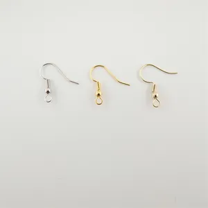 Messing Diy Earring Hoops Chunky Oorringen Gold Bohemian Vrouwen 18K Plated Milieuvriendelijk Voor Sieraden Maken