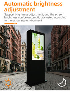 43 pouces haute luminosité IP65 évalué couleur 4K signalisation numérique extérieure pour ascenseur libre-service centres commerciaux d'affaires - Product Image 6