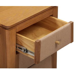La mejor calidad, marca ELYSIUM, diseño moderno, mesita de noche de madera maciza, muebles de dormitorio, proveedor de Vietnam - Product Image 4