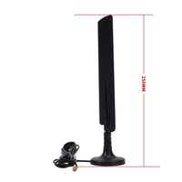 Antena Omnidireccional Externa de Goma 4G, Amplificador de Señal 4G, Antena de Tarjeta de Red, Antena de Comunicación con Base Magnética
