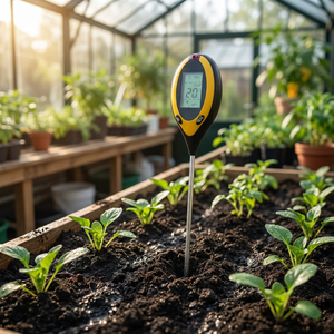 <span class=keywords><strong>Testeur</strong></span> de sol 4-en-1 pour l'agriculture et les plantes : pH et <span class=keywords><strong>humidité</strong></span> – Le plus vendu pour pelouse et serre - Product Image 1