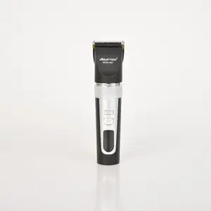 Haar schere machineProfessional Keramik Titan Klinge Wiederaufladbare Haar Clipper Trimmer maschine