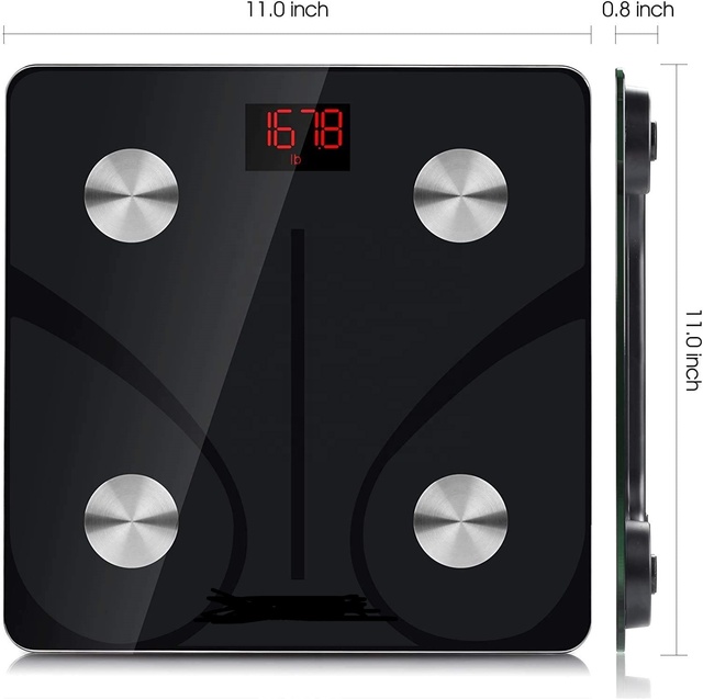 Healthy Body Fat Analysis Scale Home Bathroom Scale Smart Body Scale