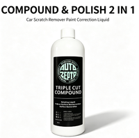 Liquide de Correction de Peinture et de Polissage 2-en-1 pour Éliminer les Rayures de Voiture