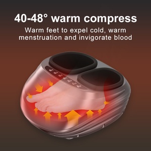 Foot Machine Foot Full <b>Wrap</b> Kneading Massager Shiatsu Infrared <b>Heating</b> Vibrating Kneading Increases Blood - Product Image 3