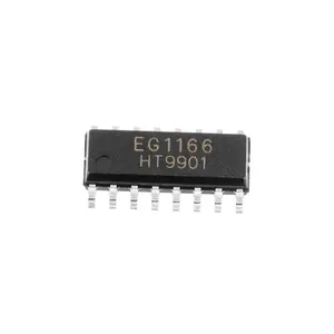 ic chips SOP-16 channel 600V dual transistor forward switching power supply chip EG1166 made in China