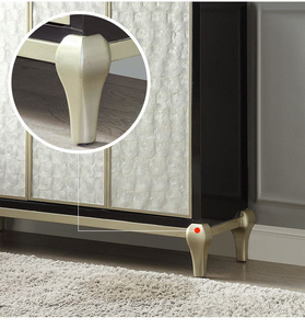 Soporte de Tv de estilo americano, mesa de consola de Tv, mueble de sala de estar, espacio de almacenamiento Extra grande, muebles de dormitorio de madera modernos - Product Image 4