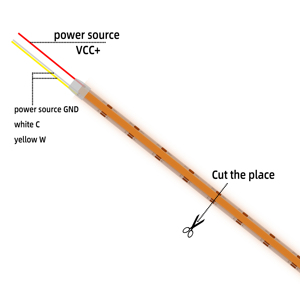 Trung Quốc Nhà cung cấp 24V ra95 COB <span class=keywords><strong>LED</strong></span> Strip ánh sáng CCT 2700-6500K 10 mét Strip ánh sáng phòng khách trong Nhà Trần commercia ánh sáng tủ - Product Image 3