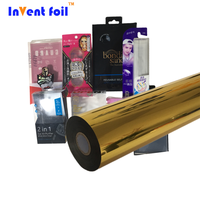 Lámina de Estampado en Caliente INVENT FOIL, Papel Metálico para Impresión, Material de Transferencia de Calor para Plástico
