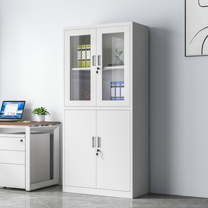 यू बाई आधुनिक फोल्डेबल एल्यूमीनियम फ़ाइल कैबिनेट स्टेशनरी कोड कोने के लिए कर्मचारी के लिए रसोई जिम आउटडोर स्कूल उपयोग - Product Image 5