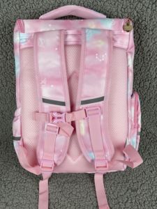 Nouveau Sac à Dos Scolaire pour Enfants, Motif Étoilé Dégradé, pour Élèves du Primaire (Garçons et Filles) Classes 1-3-6, en Nylon Respirant - Product Image 6